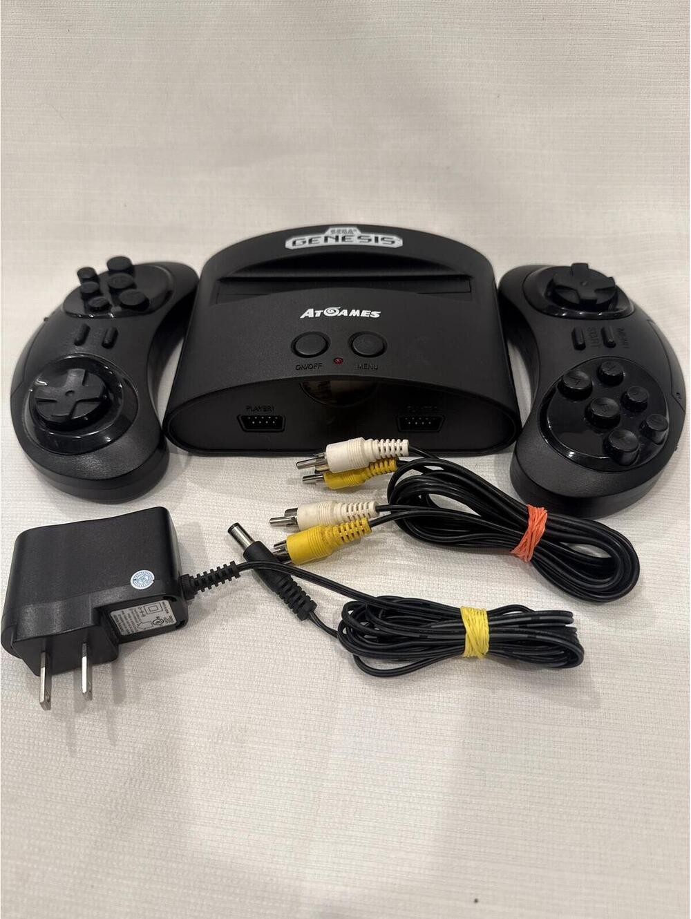 SEGA Genesis Classic Game Console with 2 Controllers, AV Cables and Power Supply